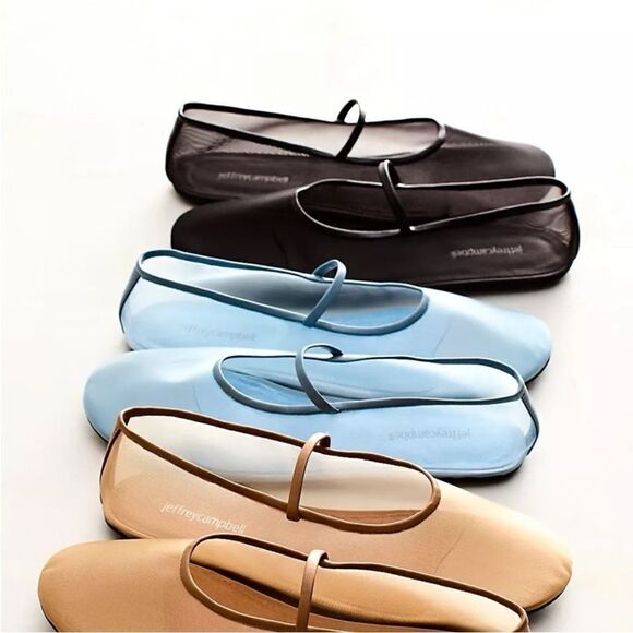 Free People Moira Mesh Flats US 11 - Picture 3 of 8